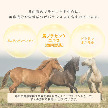 プラセンタ サプリメント 国内製造 60粒 Placenta BALANCE
