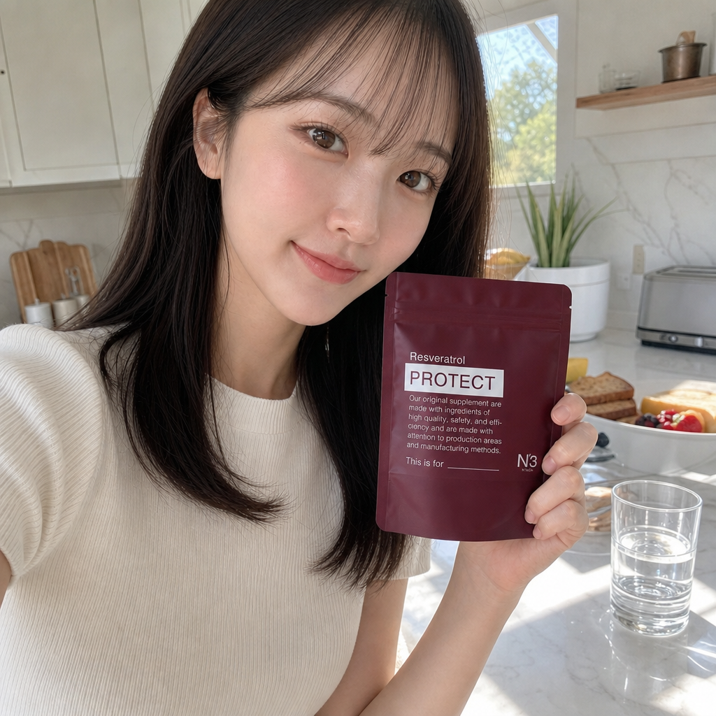 【予約商品】レスベラトロール サプリメント 60粒 4個セット｜3個＋1個無料｜国内製造 Resveratrol Protect